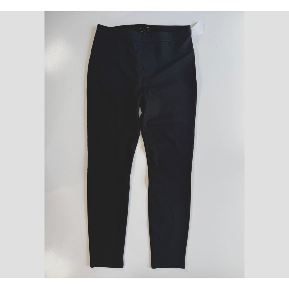 Sanctuary Pull‎ On Ponte Knit Legging Trousers Womens Medium Black Stretch